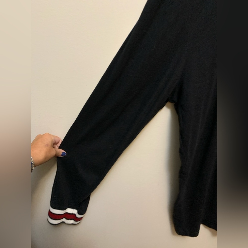 HUDSONS BAY COMPAPY Olyipic Cotton Long Sleeve Shirt with Maple Leaf Logo - Picture 4 of 8